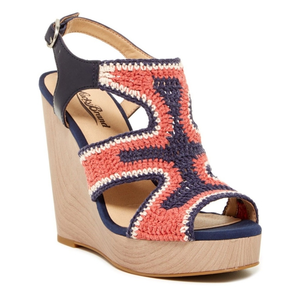 LUCKY BRAND Riverr Platform wedge Sandals